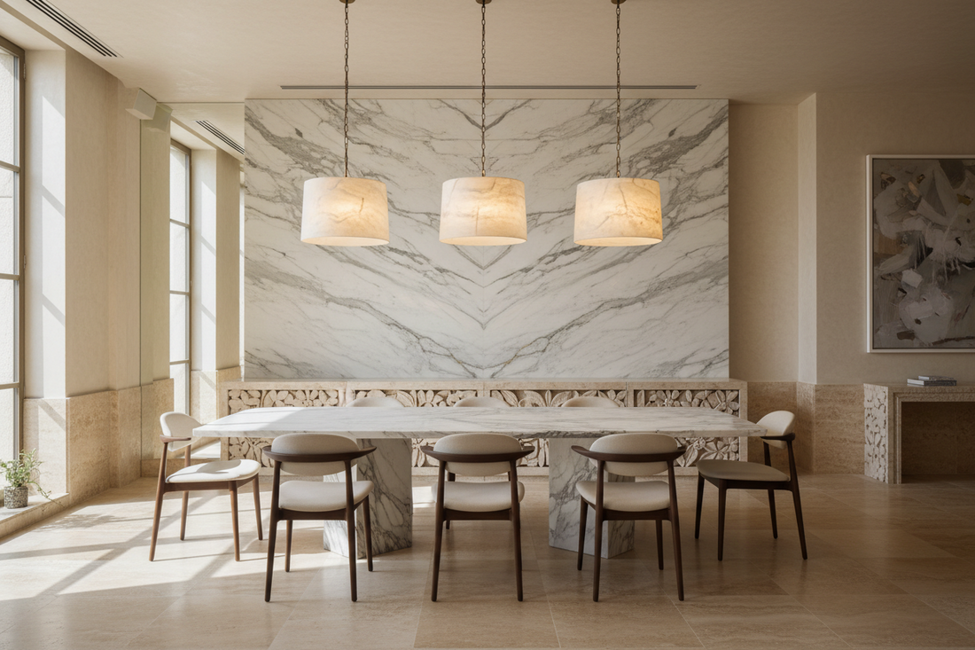 5 Interior Design Trends: Natural Stone in Modern Luxury Homes