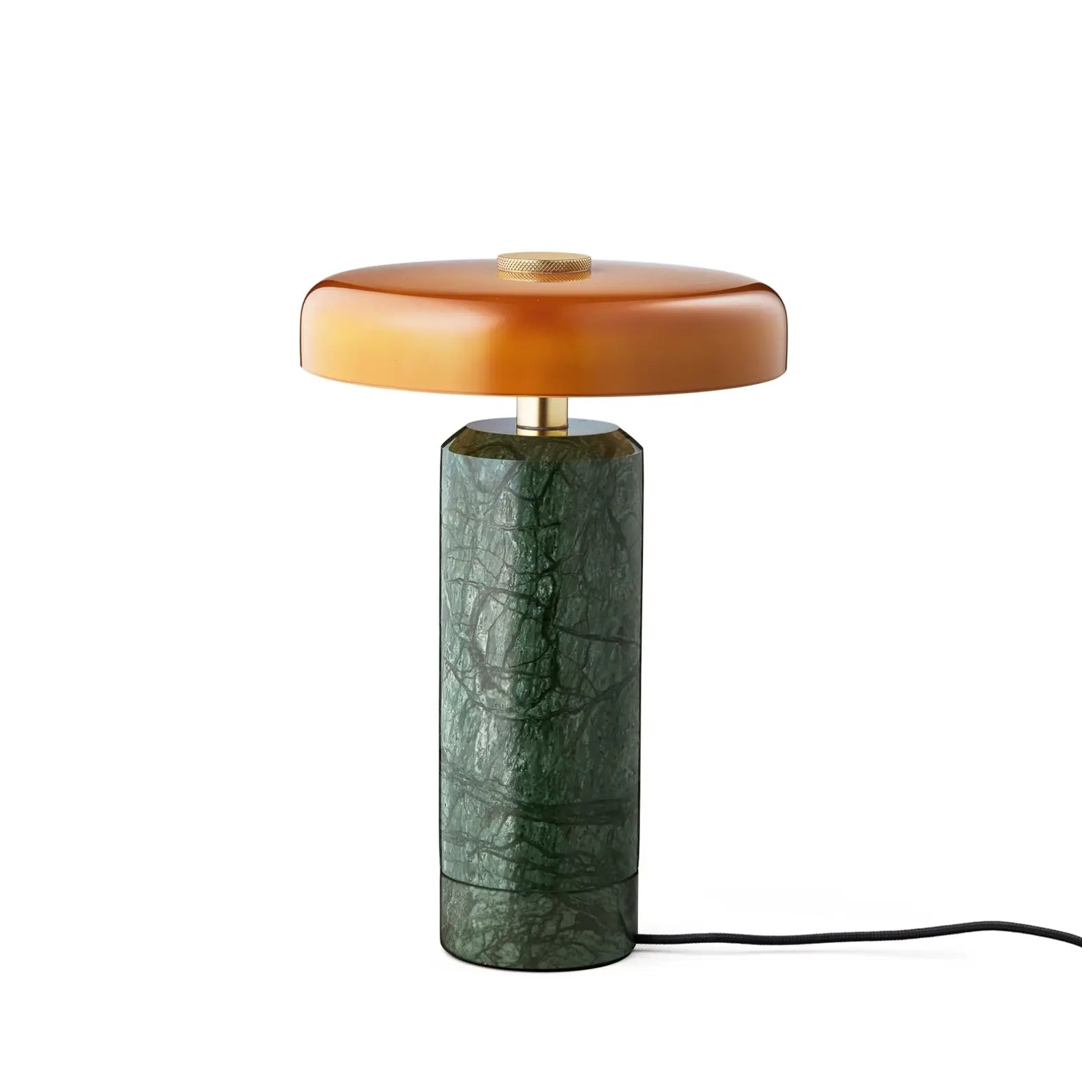 Portable Table Lamp Dark Green Henne Decor