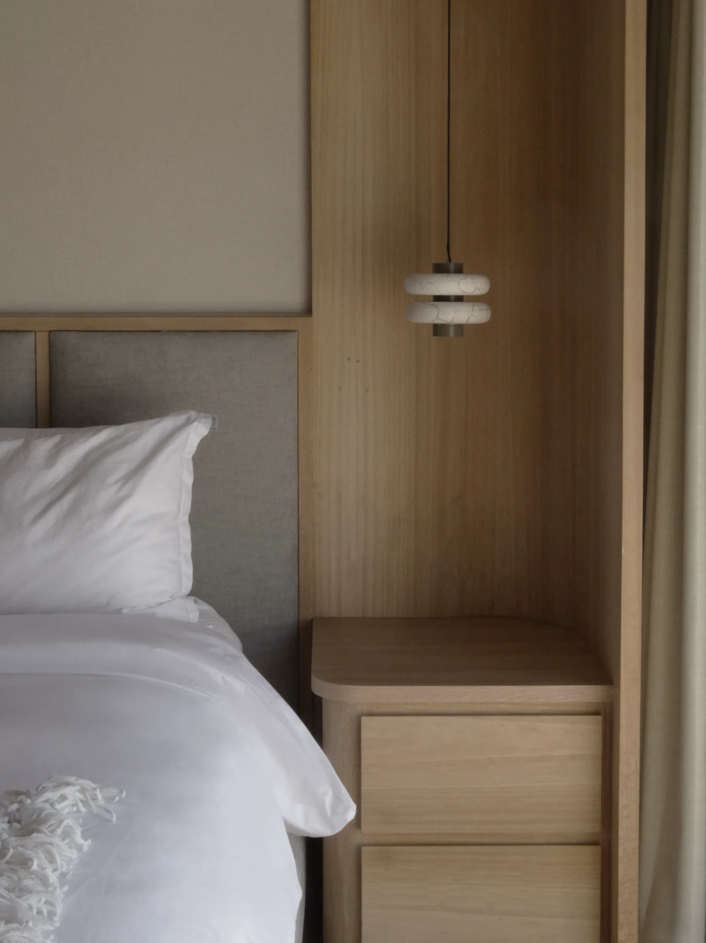 Pendant Marble Beige Light Henne Decor