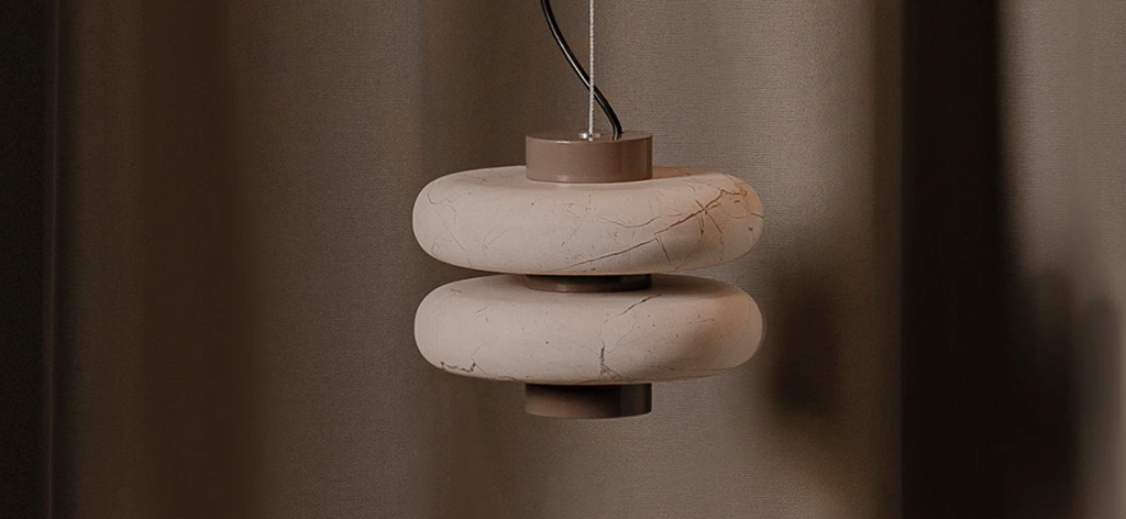Pendant Marble Beige Light Henne Decor