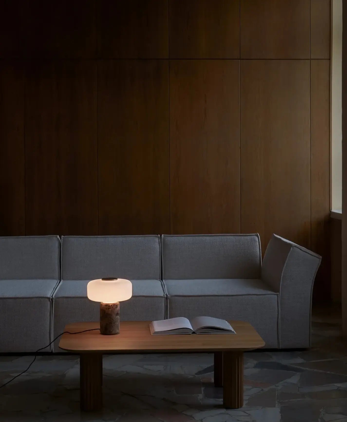 Marble Mushroom Table Lamp Henne Decor