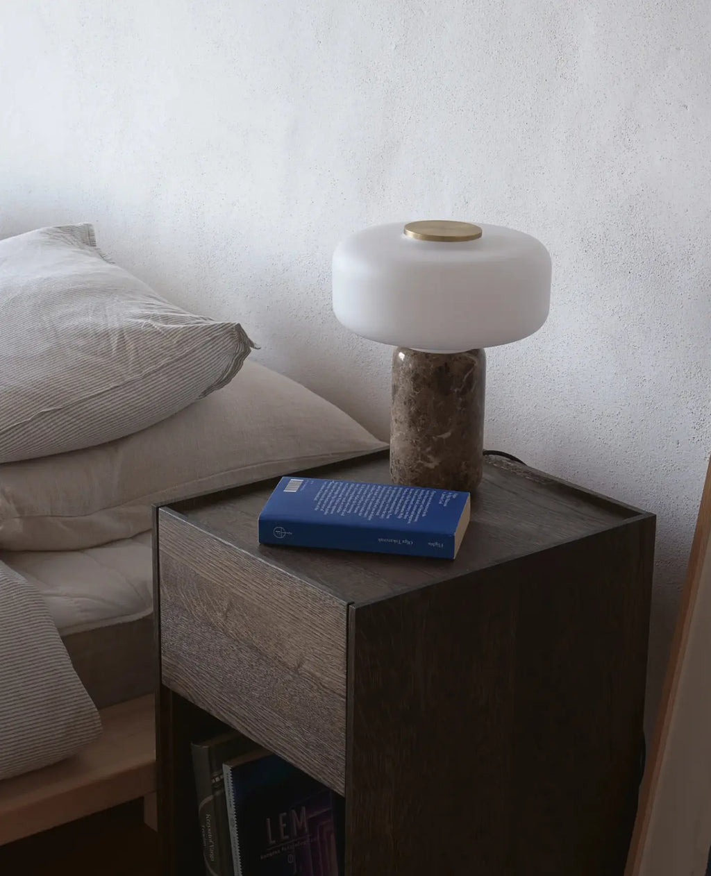 Marble Mushroom Table Lamp Henne Decor