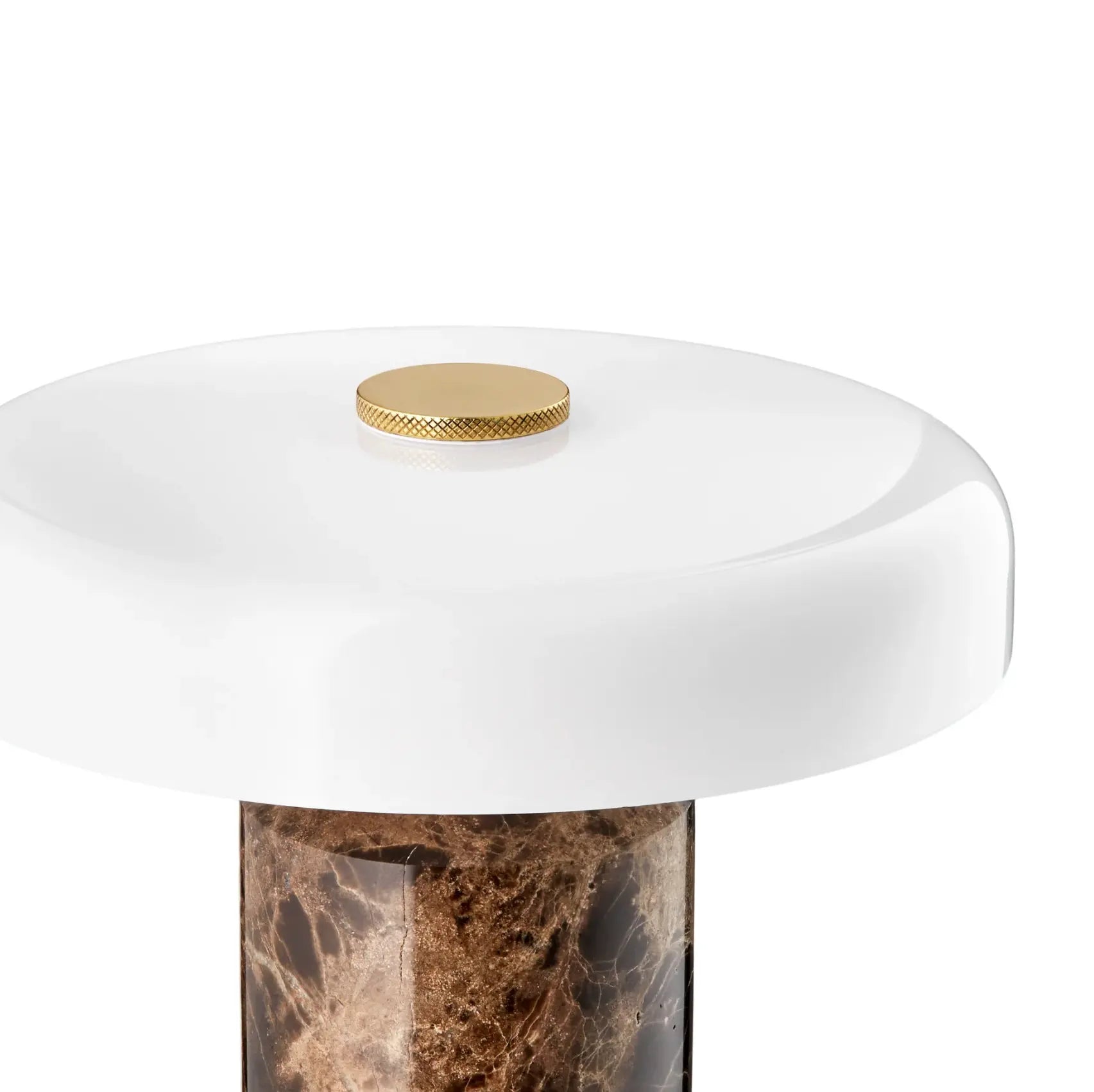 Portable Table Lamp Dark Emperador Henne Decor