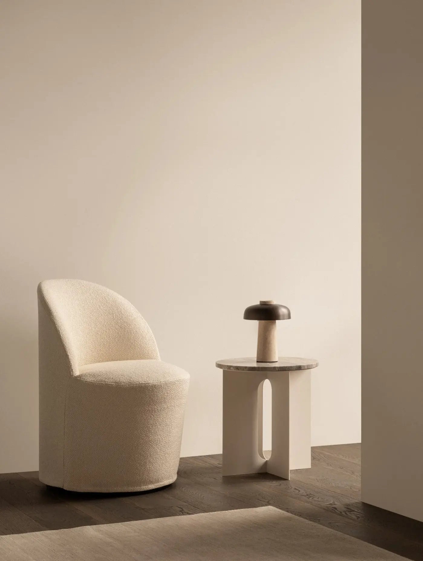 Travertine Table Lamp Henne Decor