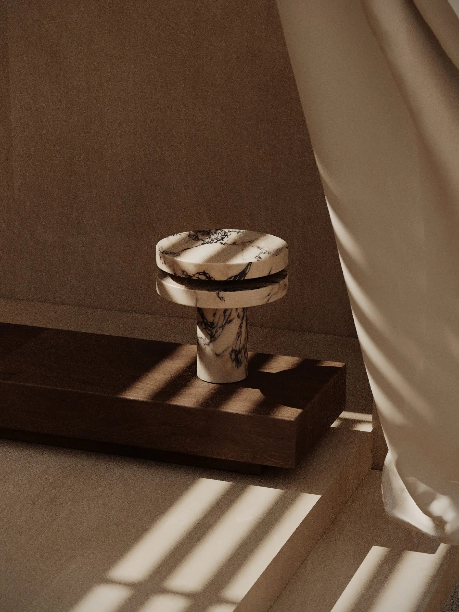 Marble Table Light Henne Decor